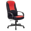 Кресло офисное BRABIX "City EX-512", ткань черная/красная, TW, 531408 - фото 2678652