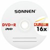 Диски DVD+R SONNEN, 4,7 Gb, 16x, Cake Box (упаковка на шпиле), КОМПЛЕКТ 25 шт., 513532 - фото 2679120