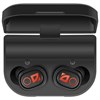 Наушники с микрофоном (гарнитура) DEFENDER TWINS 639, Bluetooth, беспроводные, черные, 63639 - фото 2679124