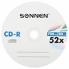 Диски CD-R SONNEN, 700 Mb, 52x, Cake Box (упаковка на шпиле) КОМПЛЕКТ 100 шт., 513533 - фото 2679134