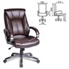 Кресло офисное BRABIX "Maestro EX-506", экокожа, коричневое, 530878 - фото 2679157