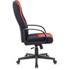Кресло офисное BRABIX "City EX-512", ткань черная/красная, TW, 531408 - фото 2679167