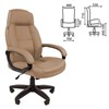 Кресло офисное BRABIX "Formula EX-537", экокожа, песочное, 531390 - фото 2679188