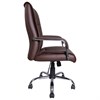 Кресло офисное BRABIX "Space EX-508", экокожа, хром, коричневое, 531164 - фото 2679192