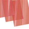 Обложки пластиковые для переплета А4, КОМПЛЕКТ 100 штук, 150 мкм, прозрачно-красные, BRAUBERG, 530937 - фото 2679488