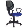 Кресло компактное BRABIX "Flip MG-305", ткань TW, синее/черное, 531919 - фото 2679713