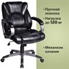 Кресло офисное BRABIX "Eldorado EX-504", экокожа, черное, 530874 - фото 2679734