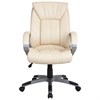 Кресло офисное BRABIX "Maestro EX-506", экокожа, бежевое, 531168 - фото 2679760