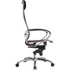 Кресло офисное МЕТТА "SAMURAI" S-1.04, сверхпрочная ткань-сетка, темно-коричневое - фото 2679867