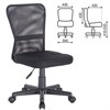 Кресло компактное BRABIX "Smart MG-313", без подлокотников, черное, 531843 - фото 2679992