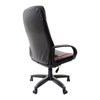 Кресло офисное BRABIX "Strike EX-525", экокожа черная, ткань черная/бордовая, TW, 531379 - фото 2680003