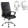 Кресло офисное BRABIX "Forward EX-570", хром, экокожа, черное, 531837 - фото 2680024