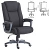 Кресло офисное BRABIX PREMIUM "Solid HD-005", НАГРУЗКА до 180 кг, ткань, черное, 531822 - фото 2680036