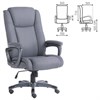 Кресло офисное BRABIX PREMIUM "Solid HD-005", нагрузка до 180 кг, ткань, серое, 531823 - фото 2680046