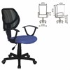 Кресло компактное BRABIX "Flip MG-305", ткань TW, синее/черное, 531919 - фото 2680098