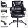 Кресло офисное BRABIX "Eldorado EX-504", экокожа, черное, 530874 - фото 2680131