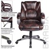 Кресло офисное BRABIX "Eldorado EX-504", экокожа, коричневое, 530875 - фото 2680150