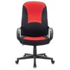 Кресло офисное BRABIX "City EX-512", ткань черная/красная, TW, 531408 - фото 2680194