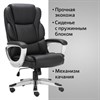 Кресло офисное BRABIX PREMIUM "Rest EX-555", пружинный блок, экокожа, черное, 531938 - фото 2680236