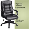 Кресло офисное BRABIX "Supreme EX-503", экокожа, черное, 530873 - фото 2680360