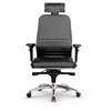 Кресло офисное МЕТТА "SAMURAI" KL-3.04, с подголовником, экокожа, черное - фото 2680391