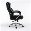 Кресло офисное BRABIX PREMIUM "Status HD-003", нагрузка до 250 кг, рециклированная кожа, хром, черное, 531821 - фото 2680427