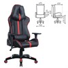 Кресло компьютерное BRABIX "GT Carbon GM-120", две подушки, экокожа, черное/красное, 531931 - фото 2680517