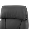 Кресло из натуральной кожи BRABIX PREMIUM "Phaeton EX-502", хром, черное, 530882 - фото 2680663
