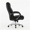 Кресло офисное BRABIX PREMIUM "Bomer HD-007", НАГРУЗКА до 250 кг, рециклированная кожа, хром, черное, 531939 - фото 2680702