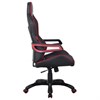 Кресло компьютерное BRABIX "Nitro GM-001", ткань, экокожа, черное, вставки красные, 531816 - фото 2680755