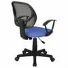 Кресло компактное BRABIX "Flip MG-305", ткань TW, синее/черное, 531919 - фото 2680835