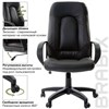 Кресло офисное BRABIX "Strike EX-525", экокожа черная, 531382 - фото 2681057