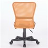 Кресло компактное BRABIX "Smart MG-313", без подлокотников, комбинированное, черное/оранжевое, 531844 - фото 2681069