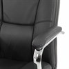 Кресло из натуральной кожи BRABIX PREMIUM "Phaeton EX-502", хром, черное, 530882 - фото 2681109
