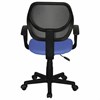 Кресло компактное BRABIX "Flip MG-305", ткань TW, синее/черное, 531919 - фото 2681117