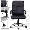 Кресло офисное BRABIX "Space EX-508", экокожа, хром, черное, 530860 - фото 2681205