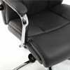 Кресло из натуральной кожи BRABIX PREMIUM "Phaeton EX-502", хром, черное, 530882 - фото 2681313