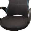 Кресло офисное BRABIX PREMIUM "Force EX-516", ткань, черное/вставки синие, 531572 - фото 2681472