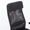 Кресло офисное BRABIX "Flight EX-540", хром, ткань, сетка, черное, 531847 - фото 2681580
