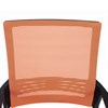 Кресло BRABIX " Balance MG-320", с подлокотниками, комбинированное черное/оранжевое, 531832 - фото 2681597