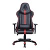 Кресло компьютерное BRABIX "GT Carbon GM-120", две подушки, экокожа, черное/красное, 531931 - фото 2681692