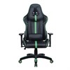 Кресло компьютерное BRABIX "GT Carbon GM-120", две подушки, экокожа, черное/зеленое, 531929 - фото 2681713