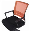 Кресло BRABIX " Balance MG-320", с подлокотниками, комбинированное черное/оранжевое, 531832 - фото 2681769