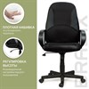 Кресло офисное BRABIX "City EX-512", кожзаменитель черный, ткань черная, TW, 531407 - фото 2681844