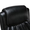 Кресло офисное BRABIX PREMIUM "Status HD-003", нагрузка до 250 кг, рециклированная кожа, хром, черное, 531821 - фото 2681862