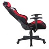Кресло компьютерное BRABIX "GT Racer GM-101", подушка, ткань, черное/красное, 531820 - фото 2681887