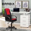 Кресло офисное BRABIX "City EX-512", ткань черная/красная, TW, 531408 - фото 2681935