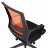 Кресло BRABIX " Balance MG-320", с подлокотниками, комбинированное черное/оранжевое, 531832 - фото 2681950