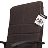 Кресло офисное BRABIX "Focus EX-518", ткань, коричневое, 531577 - фото 2681969