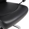 Кресло офисное BRABIX PREMIUM "Total HD-006", НАГРУЗКА до 180 кг, экокожа, хром, черное, 531933 - фото 2681979